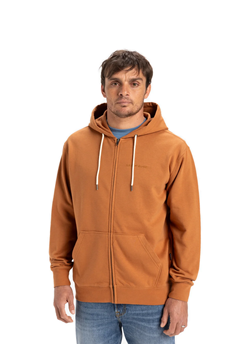 FELPA SALT WATER ZIP HOODIE BRAN